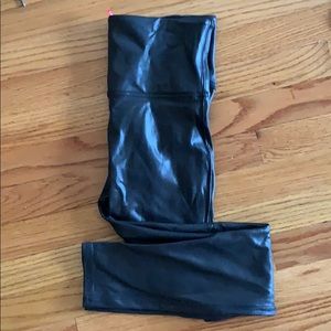NWT Spanx Faux Leather Leggings
